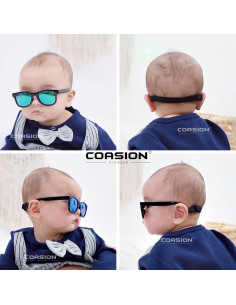 Gafas de sol polarizadas COASION para bebés 0-12 meses 2