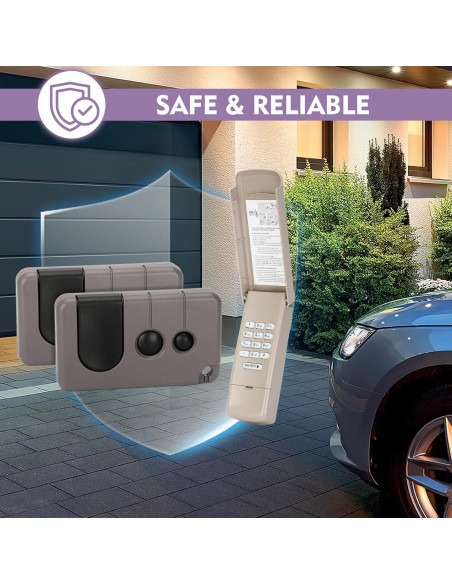 Control Remoto de Puerta de Garaje Cooouds 2x139.53753 + Teclado