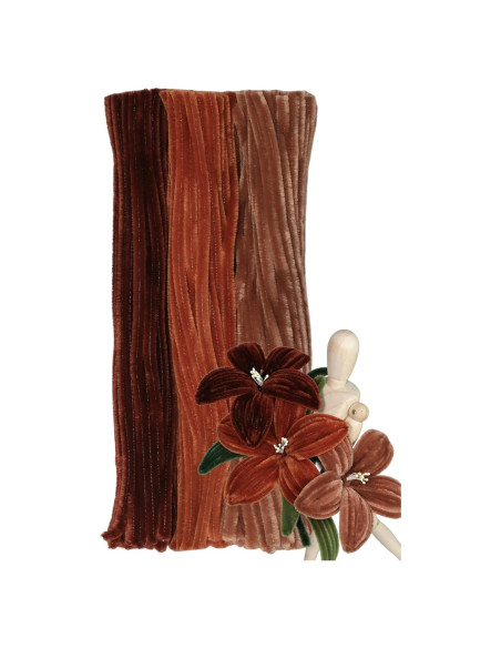 Juego de Limpiapipas Toffee Marrón 300pcs - Chenille Gruesos 30.48cm