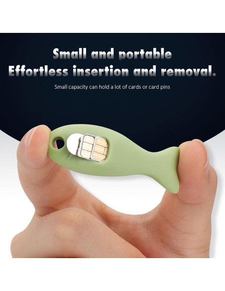 Juego de 4 Extractores de Tarjeta SIM WALLFID - Negro