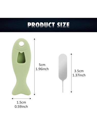 Juego de 4 Extractores de Tarjeta SIM WALLFID - Negro