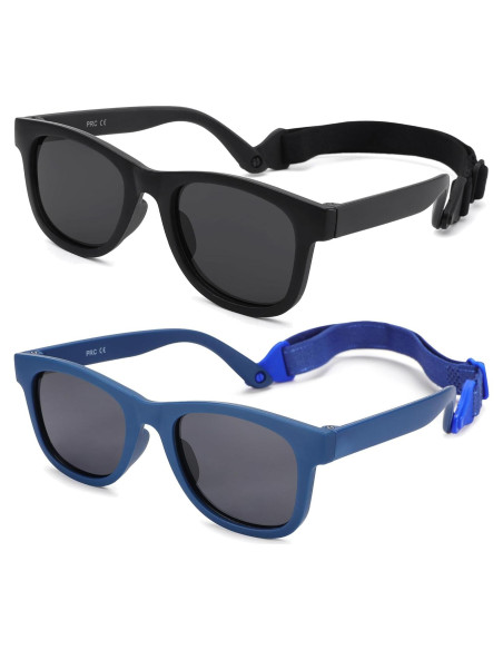 Gafas de sol polarizadas para bebés NU8041 con correa ajustable Gafas de sol polarizadas para bebés NU8041 con correa ajustable