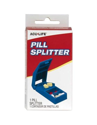 Cortador de Pastillas Acu-Life con Almacenamiento 5x3.8 cm