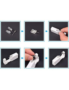 Kit de Perforación de Orejas Sin Dolor Pimoys 2 Pcs 2