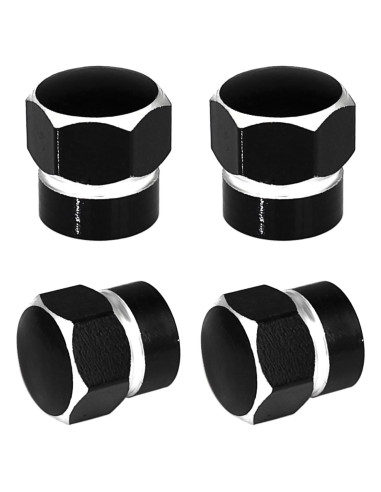 Tapones de Válvula de Neumático DBlosp 4 PCS Aleación Duraderos