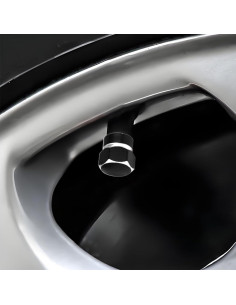 Tapones de Válvula de Neumático DBlosp 4 PCS Aleación Duraderos 2