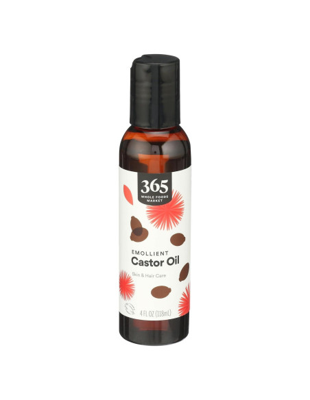 Aceite de Ricino Emoliente 365 Whole Foods 118.3 ml Cuidado Piel y Cabello