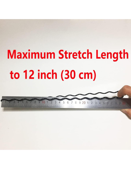 Coletas de Cabello RN BEAUTY, 27 Piezas Espirales Negras