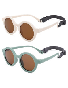Gafas de sol polarizadas COASION para bebés 0-24 meses