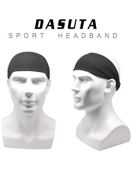 Cintas para el cabello DASUTA - Paquete de 5, color negro, unisex