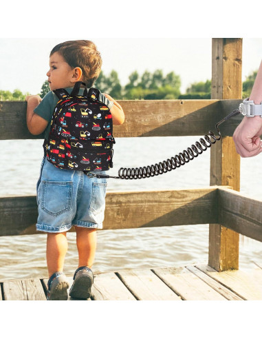 Arnés de Mochila para Niños Accmor Excavadora Negra 3 en 1