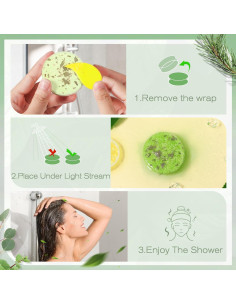 Conjunto de Vaporizadores de Ducha Nsrzua - 12 Paquetes Aromaterapia 2