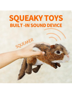Juguete de Perro Squeaky All for Paws Ardilla 33cm 2