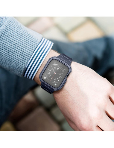 Funda Resistente Adepoy para Apple Watch 38mm con Protector