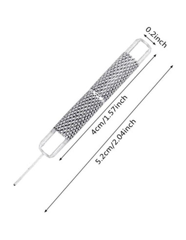 Paquete de 6 Extractores de Tarjeta SIM IOUALEY Negro