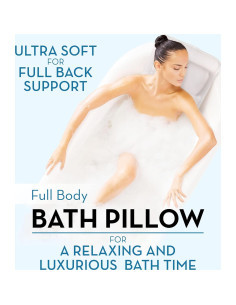 Almohada de Baño Cuerpo Completo CONCEPTOS BÁSICOS 30x10x45 cm 2