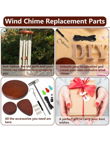 Kit de Reemplazo para Campanas de Viento SPNKMJUJ 28 PCS