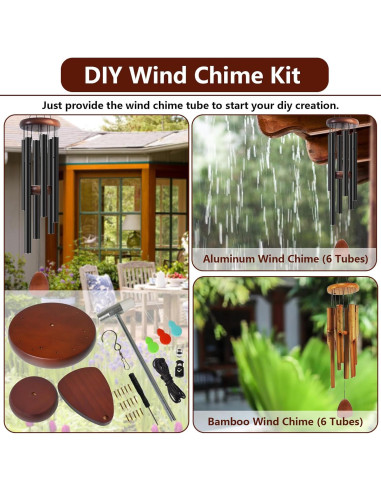 Kit de Reemplazo para Campanas de Viento SPNKMJUJ 28 PCS