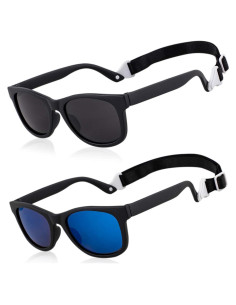 Gafas de Sol MAXJULI para Bebés 0-24 Meses UV400 Ajustables