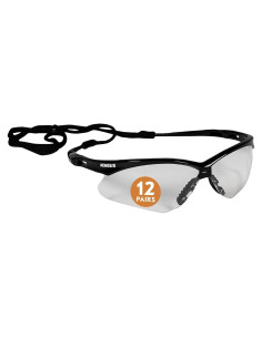 Gafas de Seguridad KleenGuard V30 Nemesis, Lentes Claros, 12 Pares