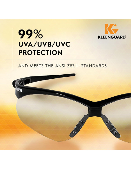 Gafas de Seguridad KleenGuard V30 Nemesis, Lentes Claros, 12 Pares Gafas de Seguridad KleenGuard V30 Nemesis, Lentes Claros, 12 Pares