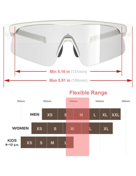 Gafas de sol deportivas QOOLTIME Z87 UV400 para ciclismo y running