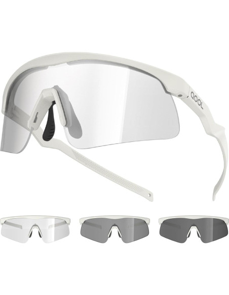 Gafas de sol deportivas QOOLTIME Z87 UV400 para ciclismo y running