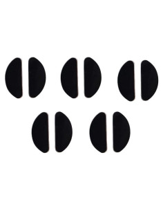 5 Pares Almohadillas de Silicona Adhesivas Jowxsx D-Type