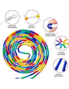 Cuerda de Saltar Doble Holandesa Newbyst 4.88m Ajustable 2