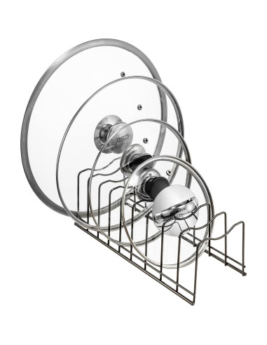 Soporte Organizador de Cocina Y.Z.Bros Acero Inoxidable 10.2x30.2cm