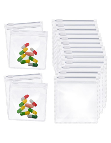 Bolsas de Pastillas Reutilizables Zonon 12 Piezas 8.26x8.89cm