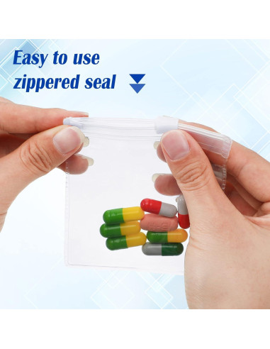 Bolsas de Pastillas Reutilizables Zonon 12 Piezas 8.26x8.89cm