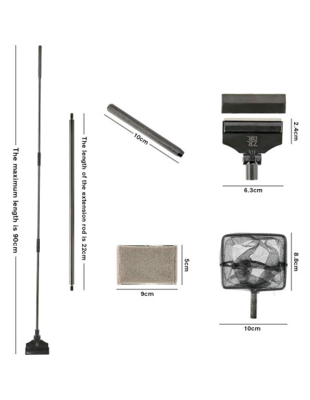Raspador de Algas ZRDR Acero Inoxidable 89.9 cm Multifuncional