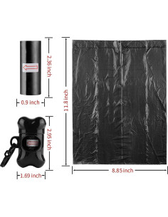 Dispensador de Bolsas para Excremento Arroyner - 10 Rollos 2