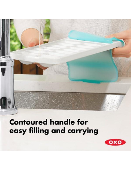 Bandeja de Hielo OXO Good Grips con Tapa Sellada 1 Paquete