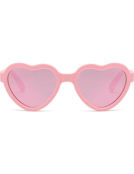 Gafas de sol polarizadas para bebés corazón con correa - UV400