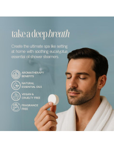 Bolsitas de Vapor de Aromaterapia Eucalipto Spa Para Uno - 10 Unidades 2