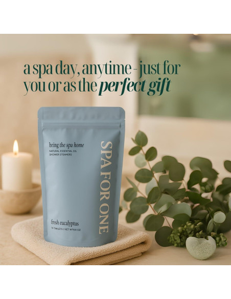 Bolsitas de Vapor de Aromaterapia Eucalipto Spa Para Uno - 10 Unidades