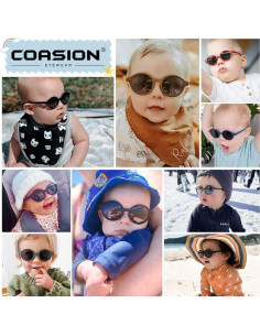 Gafas de sol polarizadas COASION para bebés 0-36 meses 2