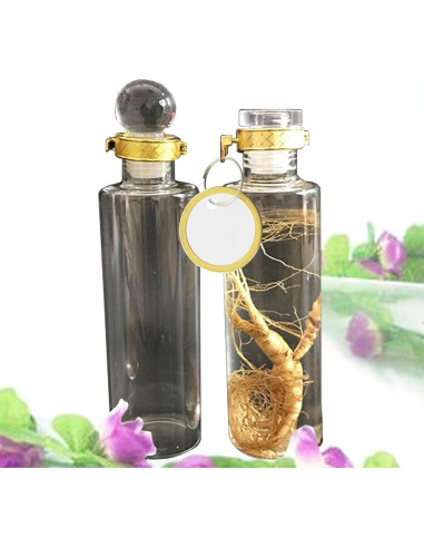 180 Etiquetas de Llave de Metal KAKAMINA Redondas Doradas