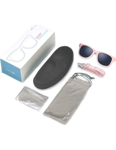 Gafas de sol para bebés UV400 Rosa - Protección 100% UV
