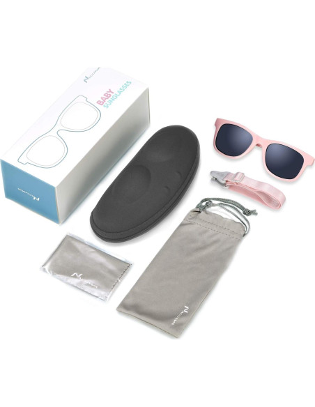 Gafas de sol para bebés UV400 Rosa - Protección 100% UV