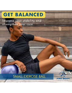 Pelota de Ejercicio ProBody Pilates 23 cm - Estabilidad y Core 2
