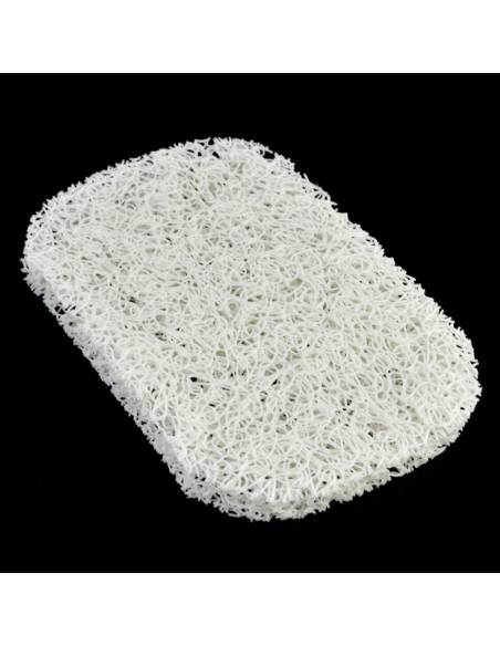 10 Soportes de Jabón Nydotd Antideslizantes PVC Blanco