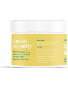 Sales de Baño del Mar Muerto Asutra 453.6 g - Eucalipto y Naranja 2