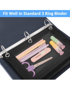 Estuche de Lápices Sooetz para Carpeta 3 Anillas - 2 Unidades 2