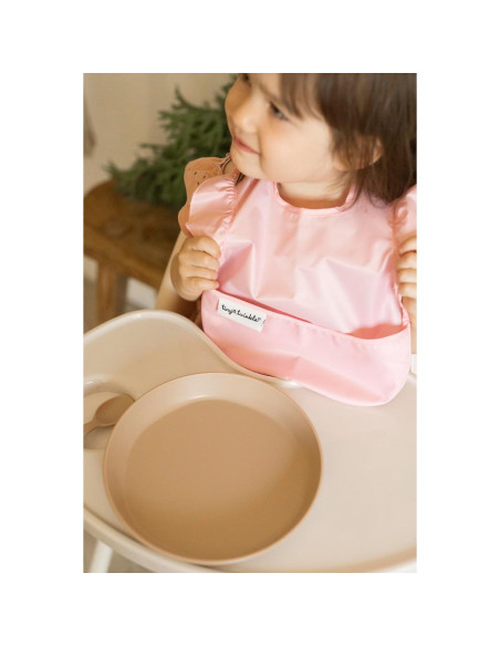 Baberos Tiny Twinkle a Prueba de Desorden 3pk Floral Azul