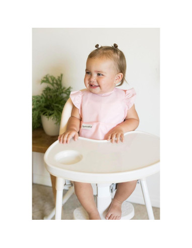 Baberos Tiny Twinkle a Prueba de Desorden 3pk Floral Azul