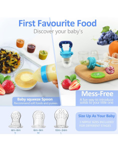 Chupete de Alimentación WAJIAYON para Bebés - 5 Piezas 2