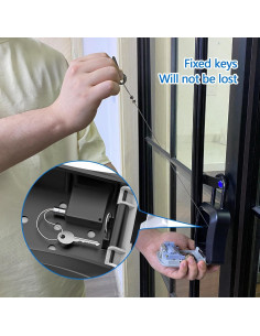 Caja de Llave Vazioyar con Cerradura de Combinación 4 Dígitos 2